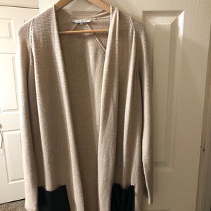 Pre-owned Wool-Cashmere Long Cardigan